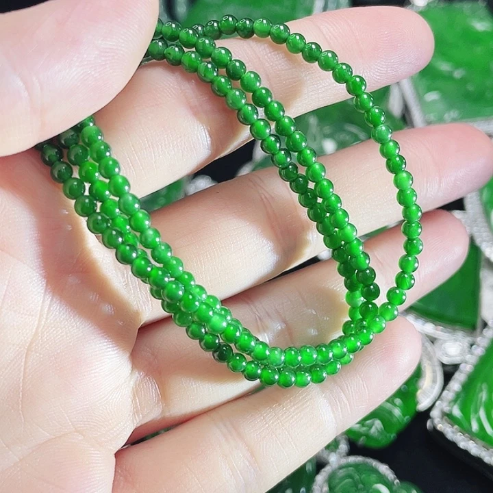 翡翠未镶嵌颈饰66