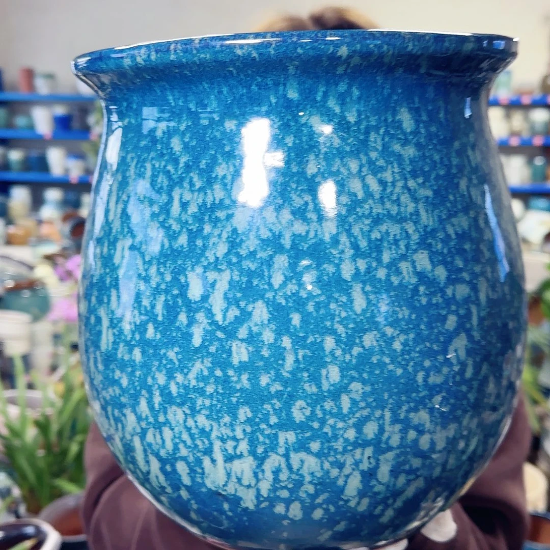 花盆紫砂高25口22