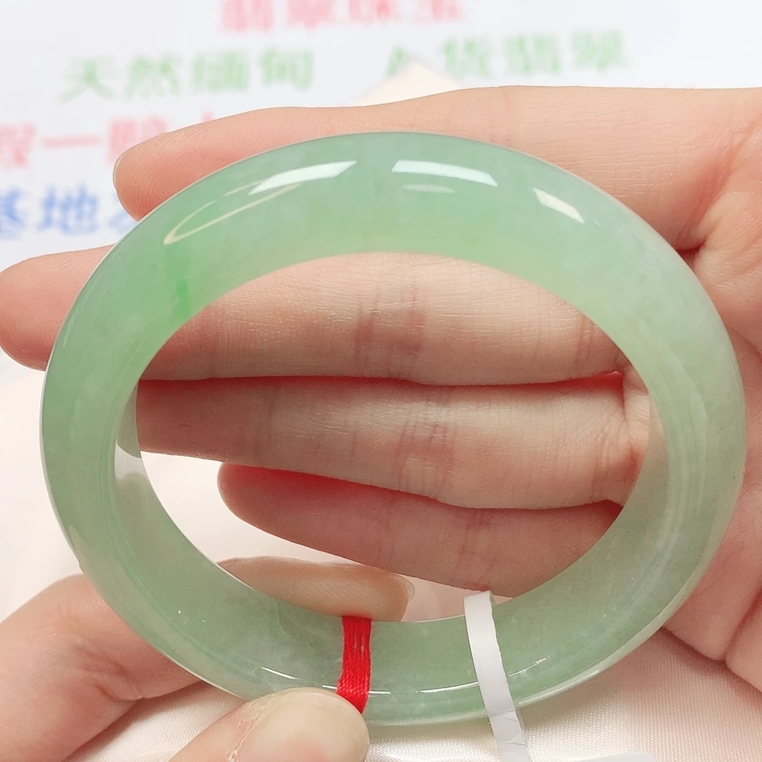 翡翠未镶嵌手镯翡翠手镯54