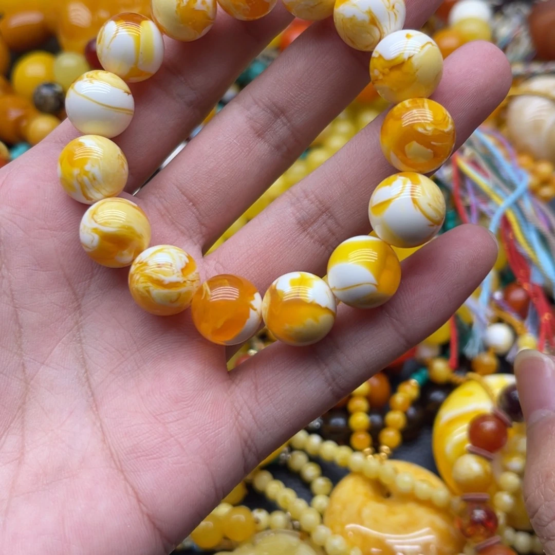 14mm金妖白手串手串