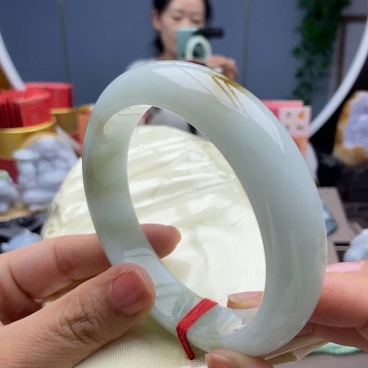 翡翠手镯未镶嵌手镯A20-56.7