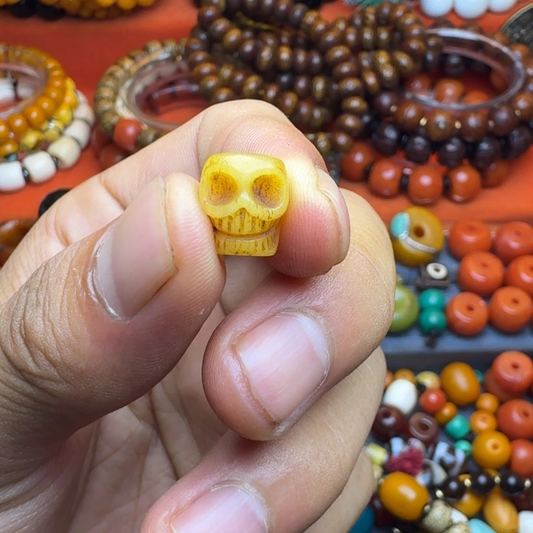 白玉菩提吊坠菩提单珠