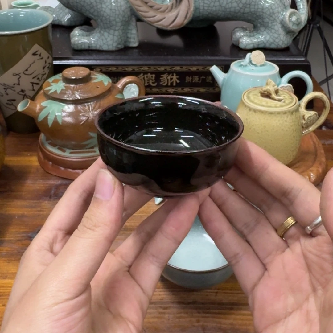 龙泉青瓷茶具微瑕2134