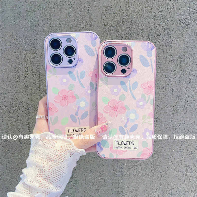 金属漆皮纹适用苹果17/iPhone/华为荣耀/OPPO/VIVO/小米/手机壳潮