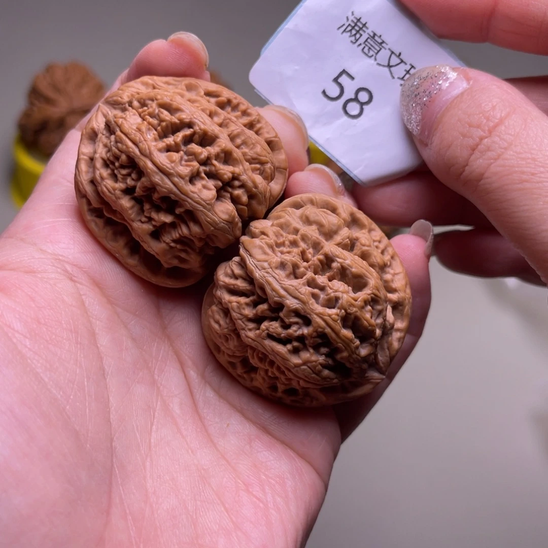 把件文玩核桃粗筋40.58