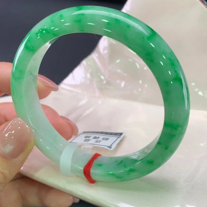 未镶嵌手镯翡翠正圈55-56