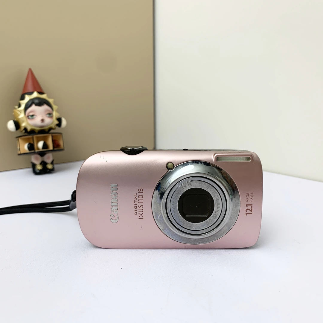 9新 Canon/佳能 Ixus110粉色1210万像素4倍变焦 人像清透冷白皮