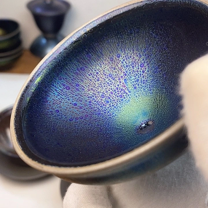 茶盏波**弟魏远财 建盏 手工