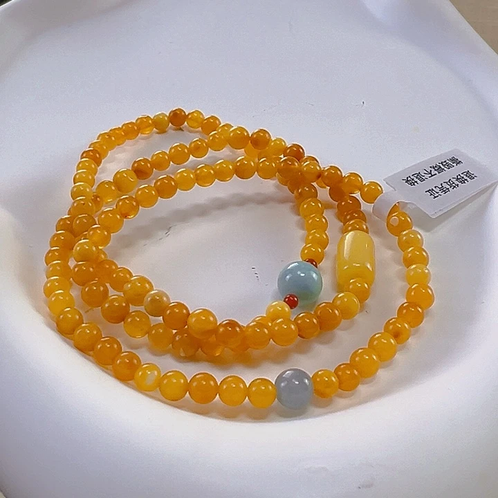 蜜蜡手链未镶嵌蜜蜡