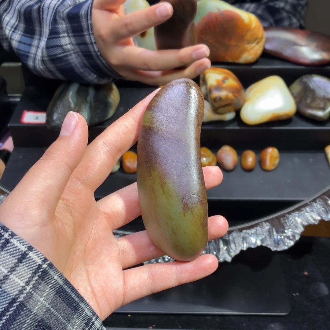 和田玉未镶嵌挂件228.4