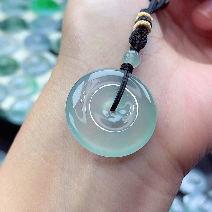 颈饰未镶嵌翡翠编号47-尺寸24/6