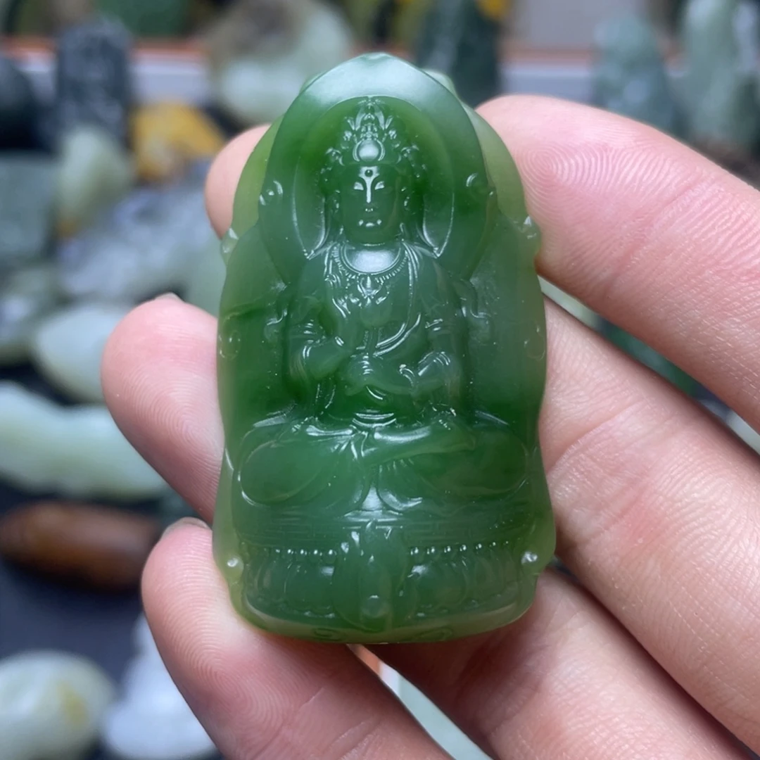 吊坠(不含链)未镶嵌和田玉