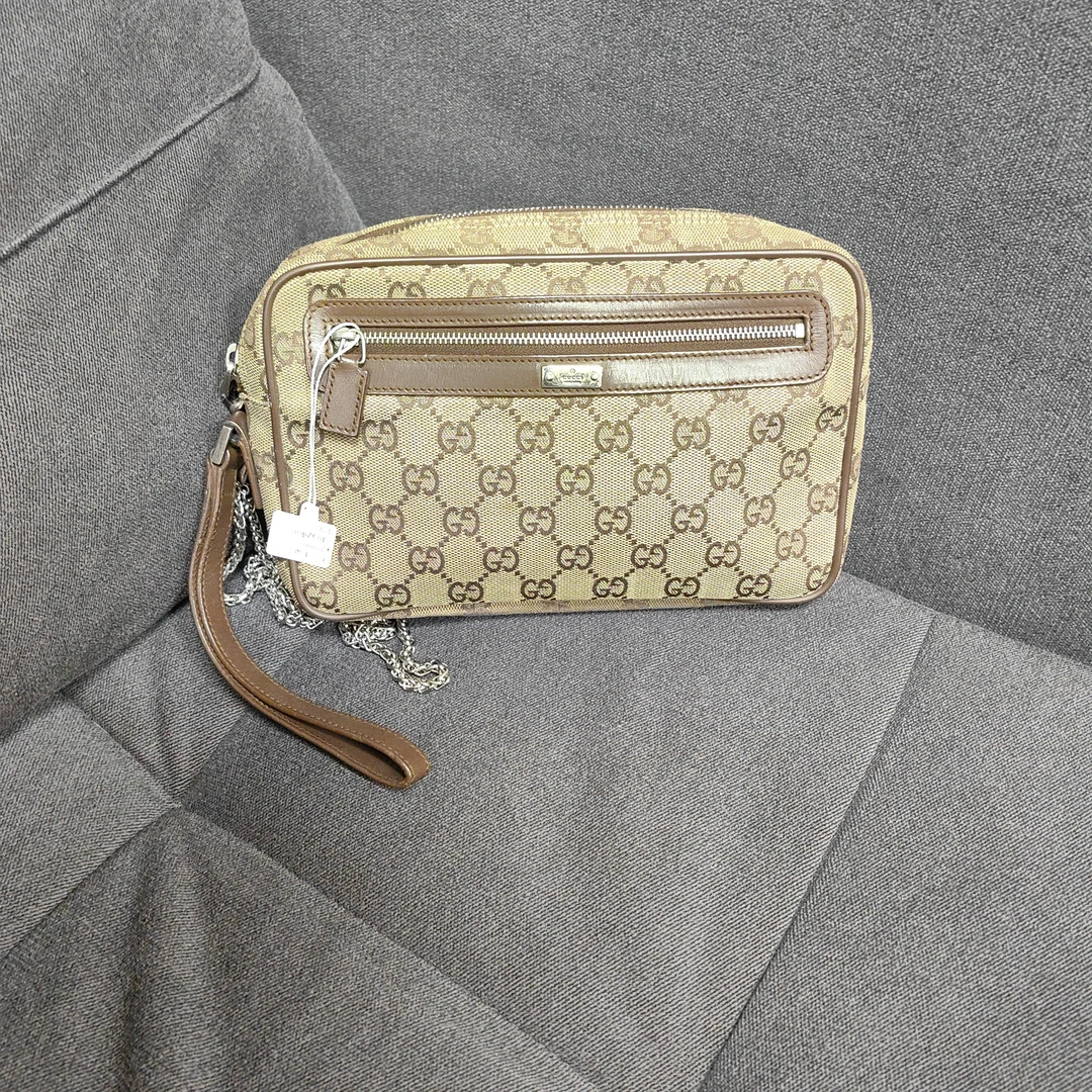 95新 GUCCI/古驰 暮野Z/古驰手拿包/24067