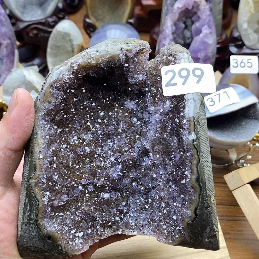 紫晶摆件未镶嵌紫晶镇摆件