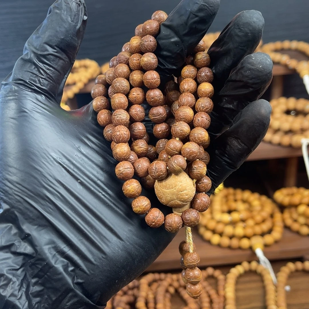 子***.吊坠凤眼菩提酸枣核108