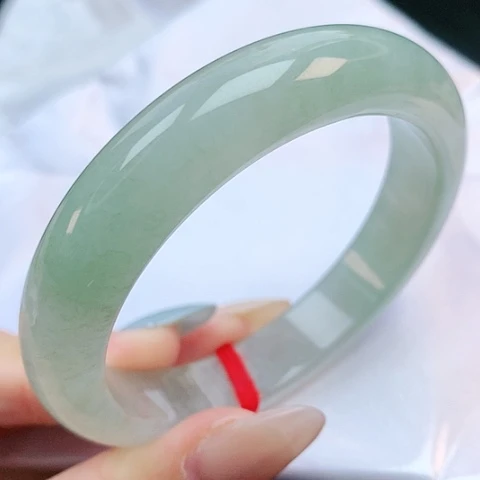 未镶嵌手镯翡翠57圈口010039