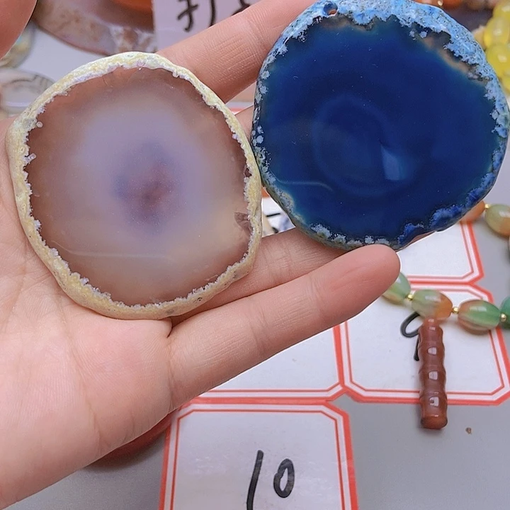 【闪购商品】玛瑙/玉髓珠宝半成品未镶嵌糊*