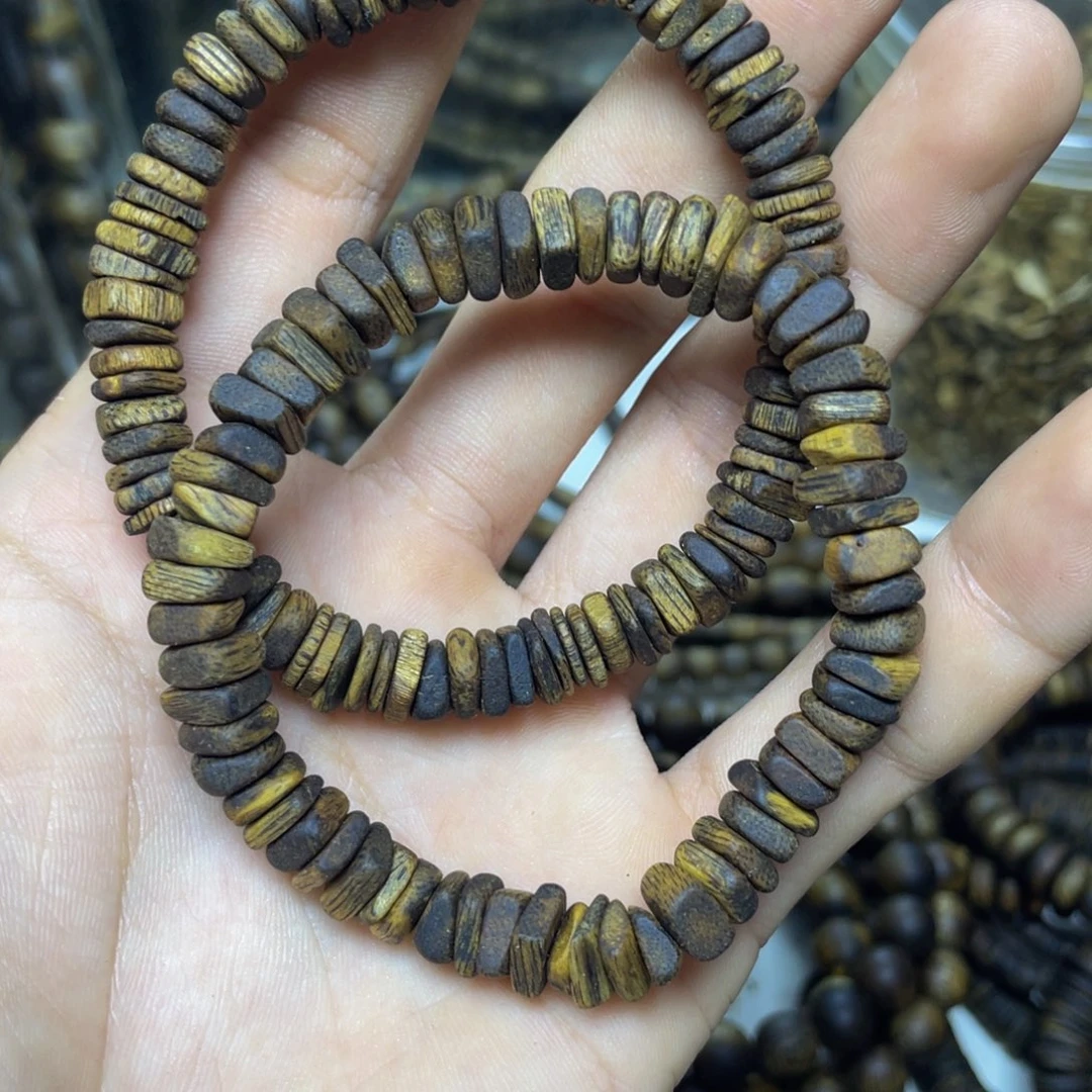 沉香碎屑沉香+碎银子单圈7克加多样性发一