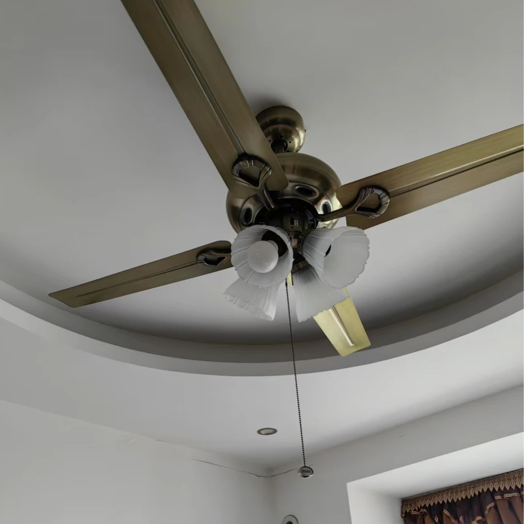 48‘’CX01-T-AB#风扇灯125CM直径（不包装，无灯泡)库存尾货（新三楼）