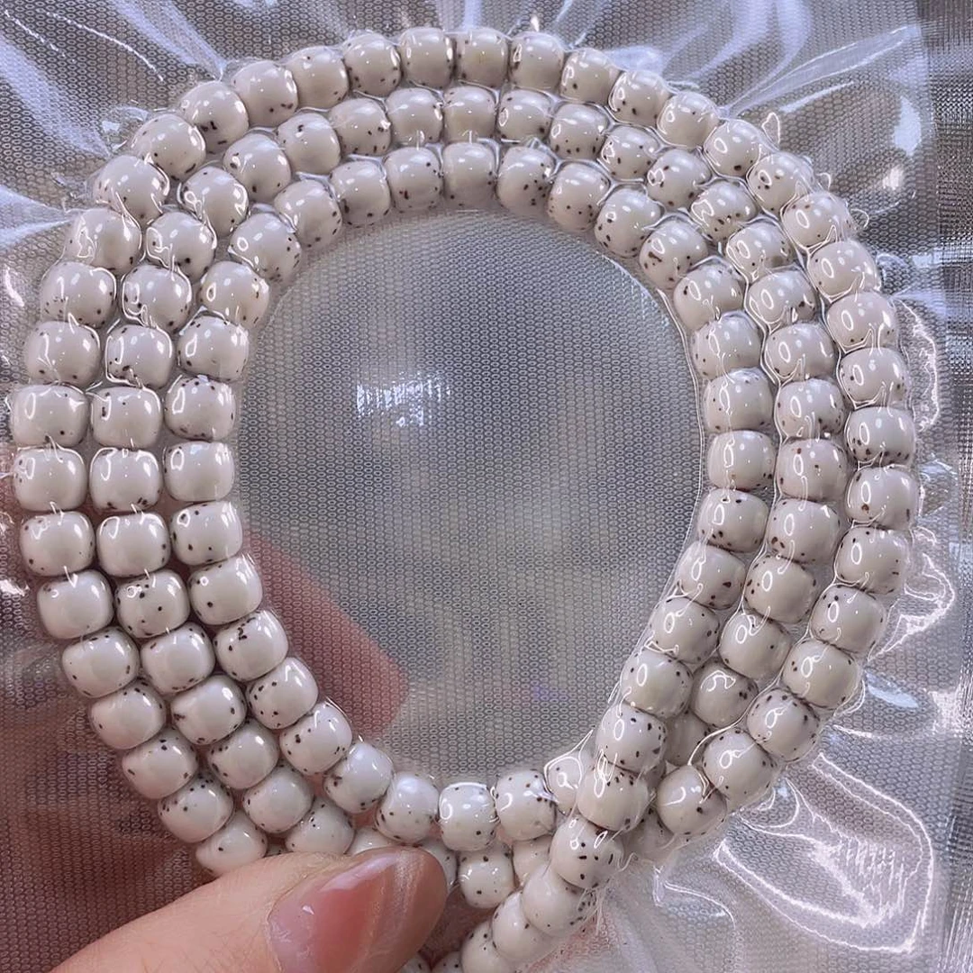 星月菩提吊坠原生态大留白7*6