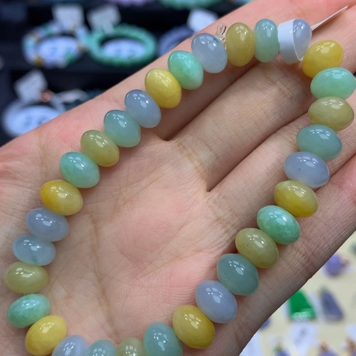 翡翠手链未镶嵌翡翠
