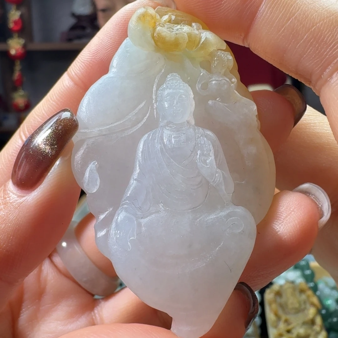 定制翡翠未镶嵌阿迷