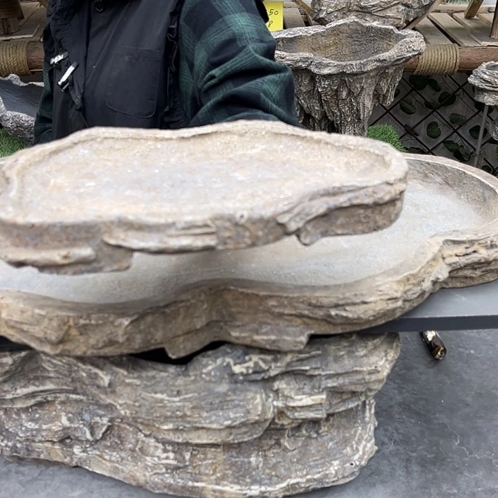 盆景异形花盆鱼缸y30