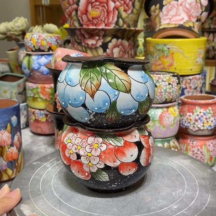 景德镇艺术手绘作品