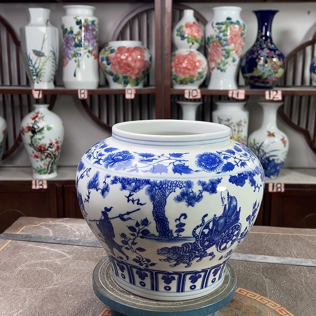 陶摆件景德镇陶瓷鬼谷