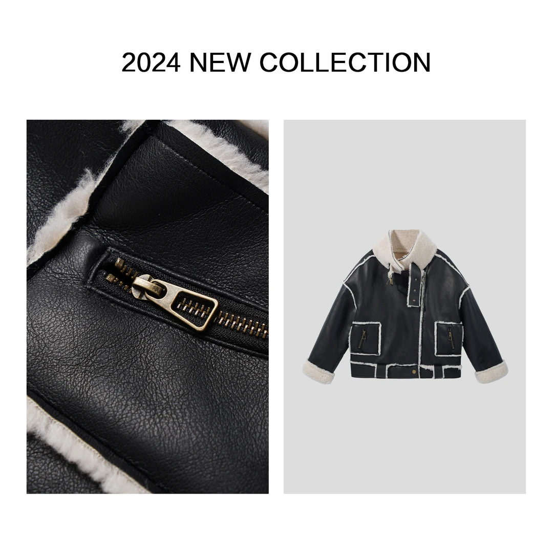 【龙哥专属】W1356201 秋冬时尚百搭时尚外套