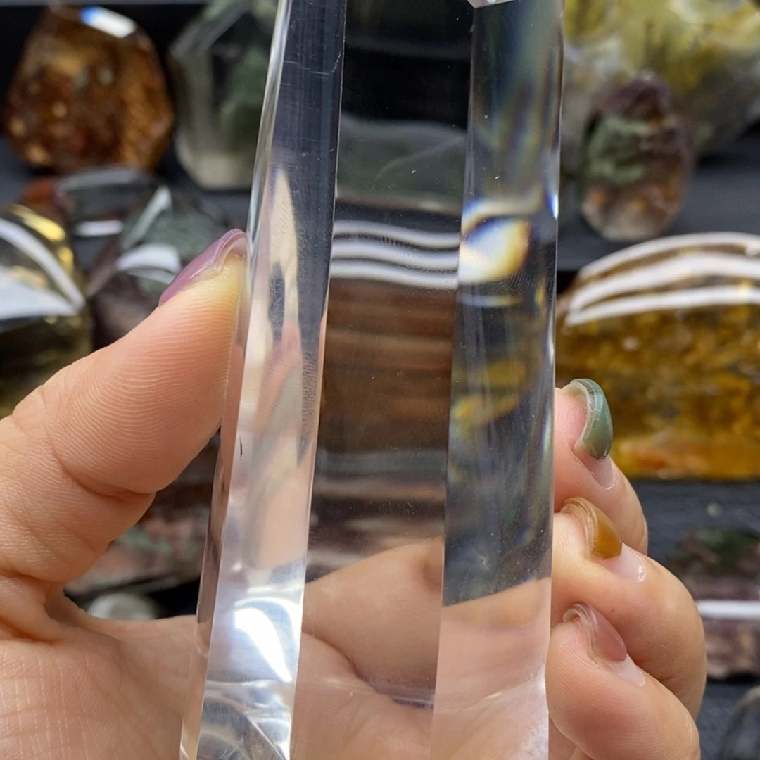 水晶未镶嵌珠宝半成品