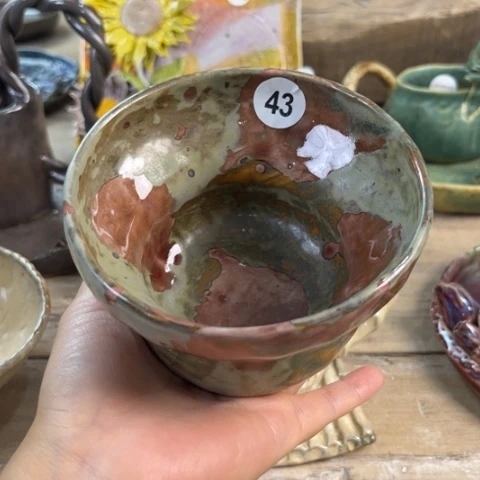 碗纯手捏咖啡杯盘碗餐具