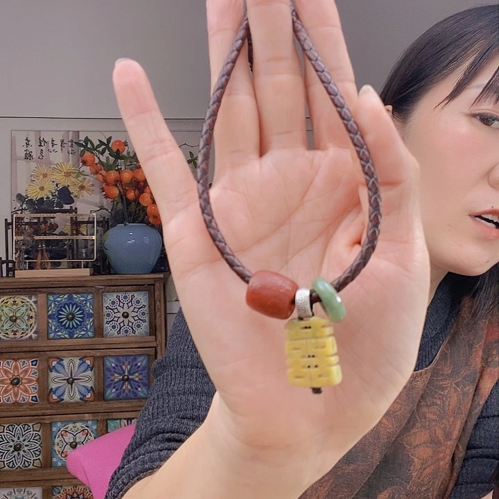 翡翠项链未镶嵌千**集项链