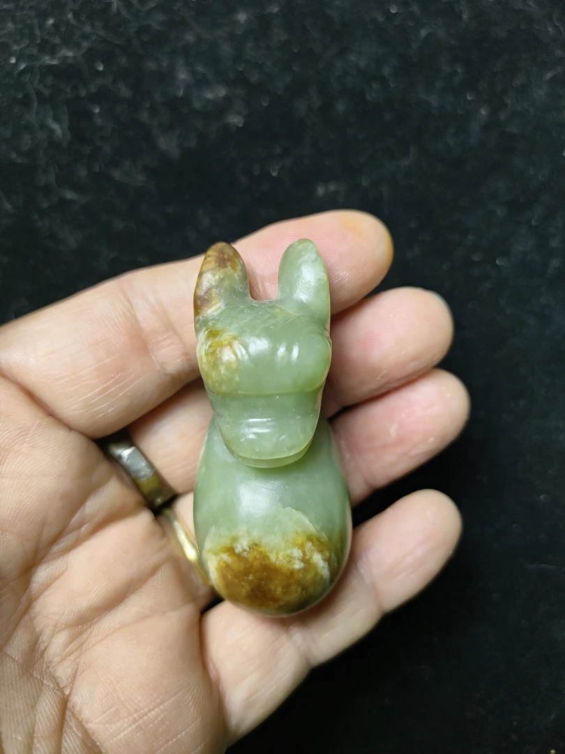 河磨奇石龙宝形形件