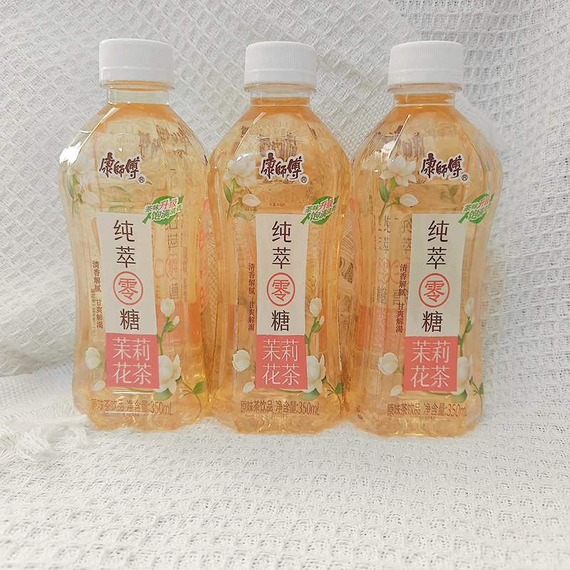 康师傅零糖无糖茉莉花茶原味茶饮品解渴解暑清凉饮品畅饮茶饮料