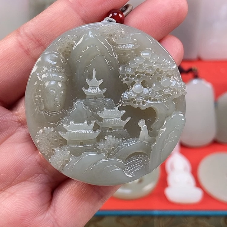 【闪购商品】颈饰未镶嵌和田玉