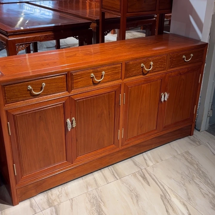 聖***彧案台花梨木类缅甸花梨木餐边柜158