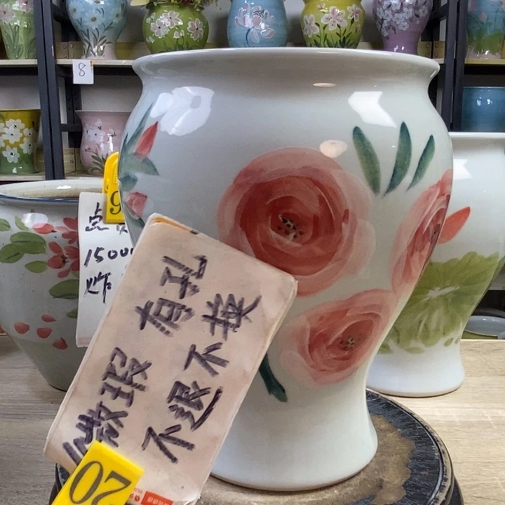 景德镇高温陶瓷花盆