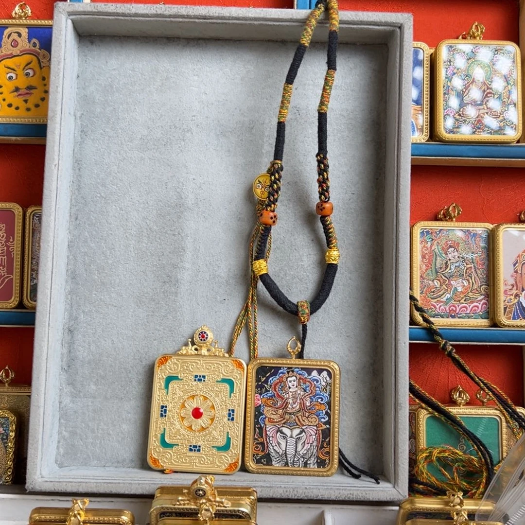 城***&吊坠单面私人定制普贤