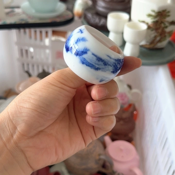 微瑕陶瓷茶具茶杯茶壶