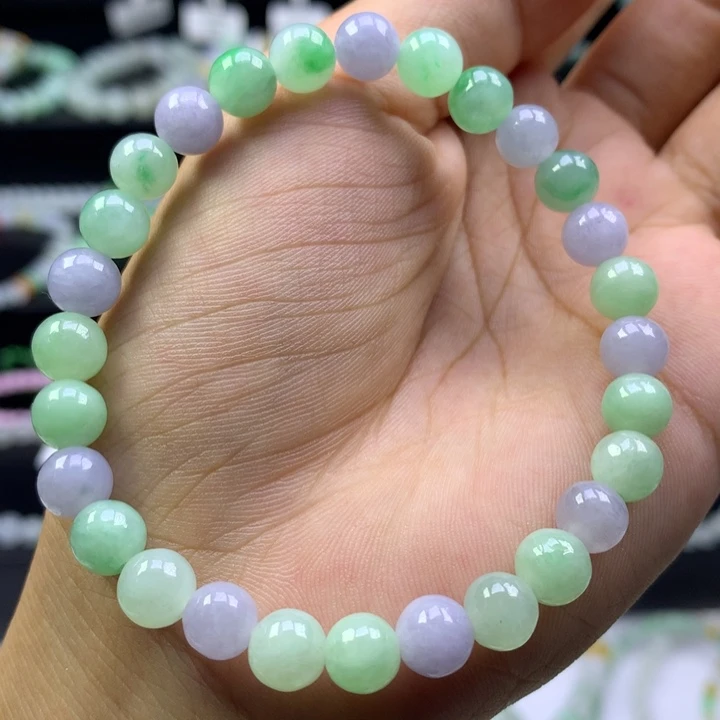 未镶嵌手串翡翠卡7