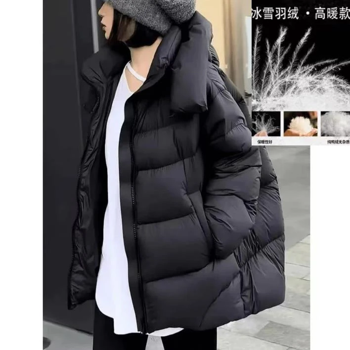 【羽绒服】冬季加厚保暖高档时尚外套设计感百搭女装4967[XSLF]