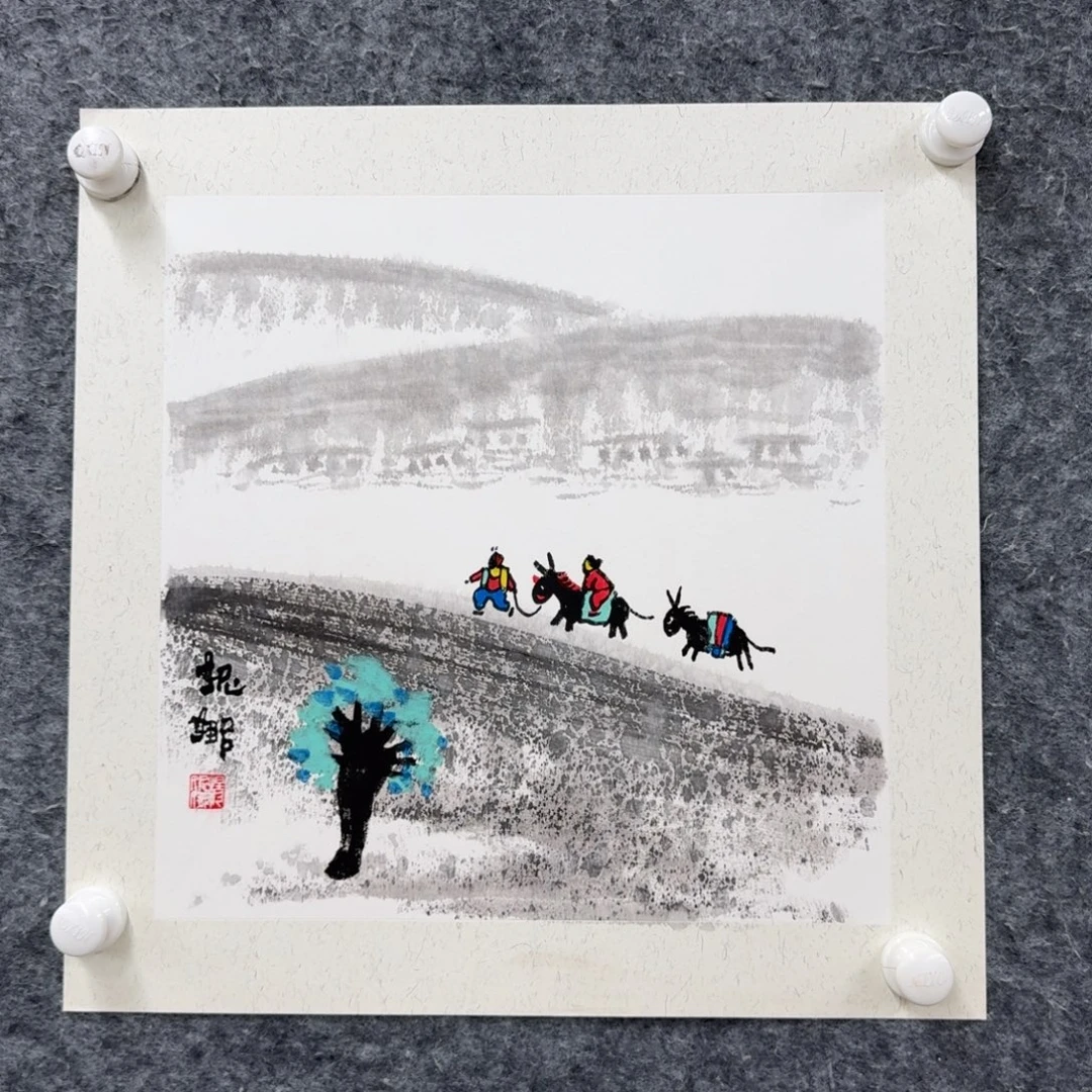 国画国画作品YNN老师