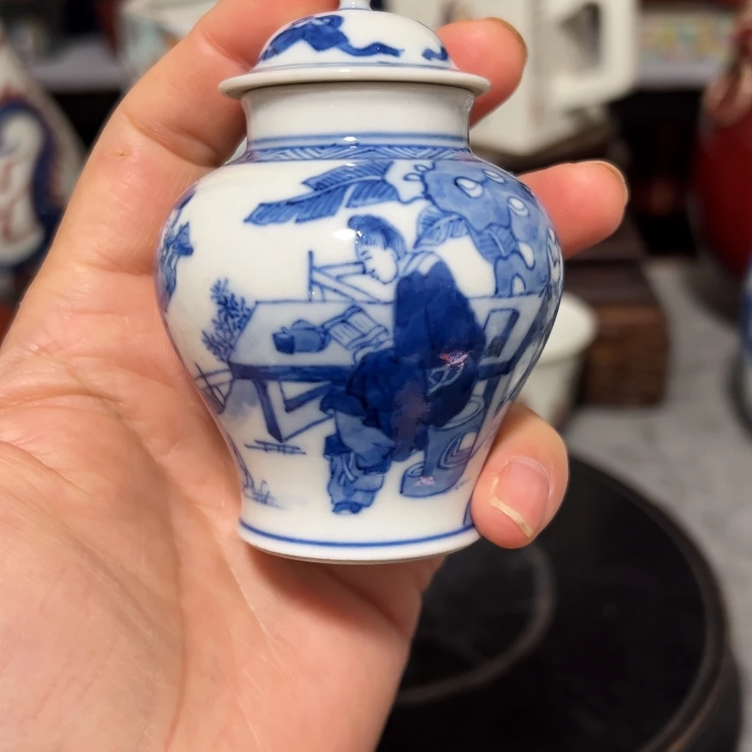 玉***哥瓷片青花瓷器青花瓷器