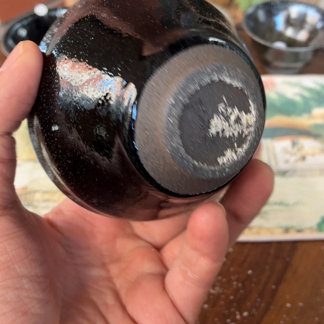 茶盏松风渡柴烧建盏