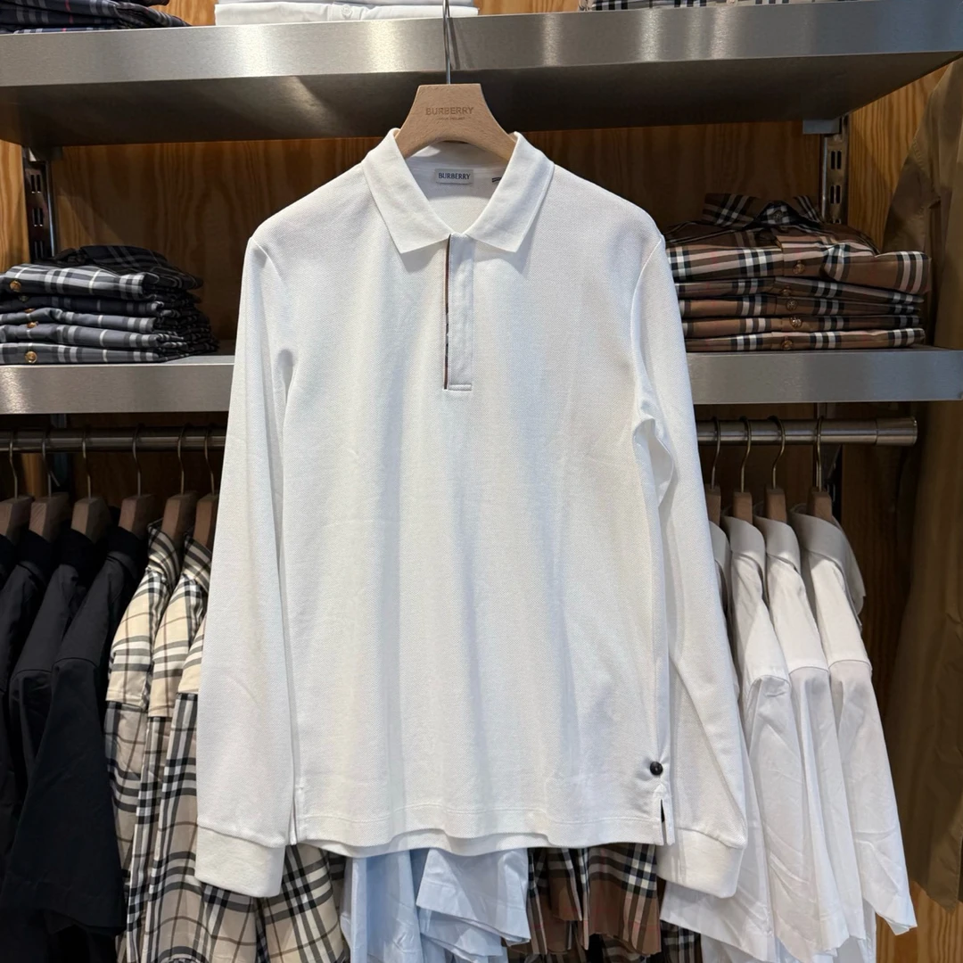未使用 BURBERRY/博柏利 巴宝莉 男装 长袖 polo 81046311