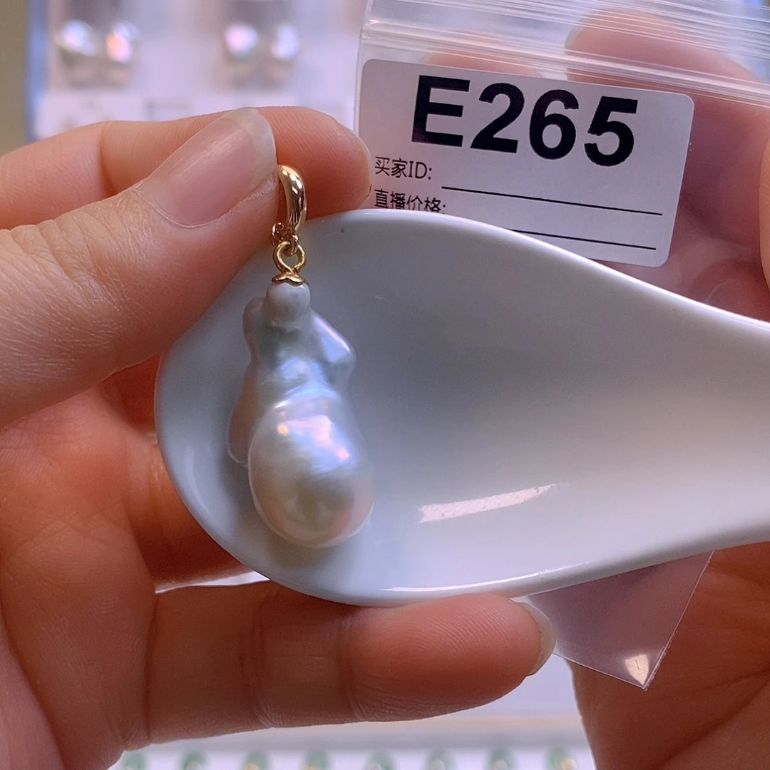 淡水珍珠颈饰银S925镶嵌