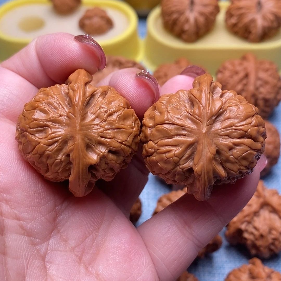 文玩核桃把件毕业甲骨文38+全品