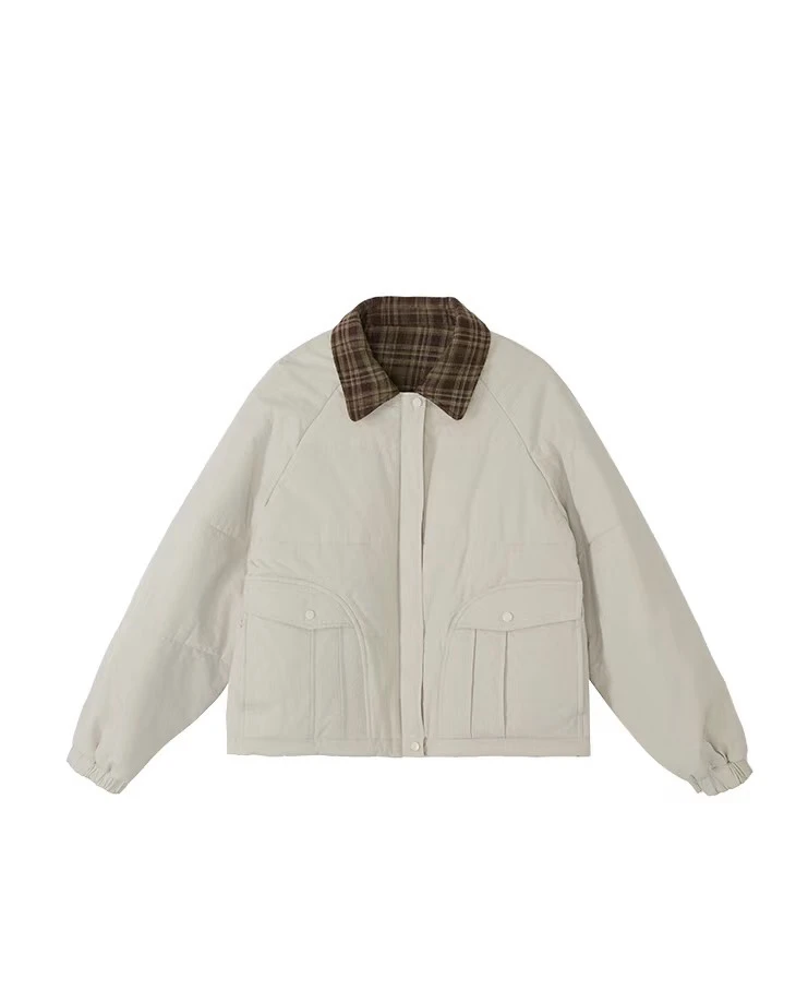 复古格子外套秋冬【直播间】