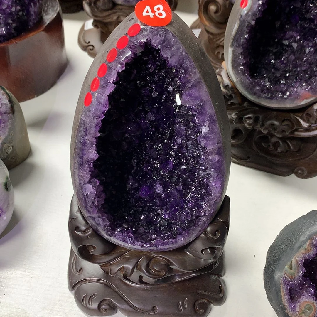 大型摆件（非配饰）紫晶未镶嵌
